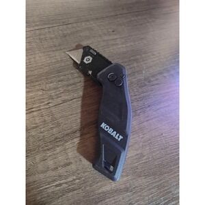 KOBALT COMPACT SPEED RELEASE UTILITY KNIFE 3/4-IN 1-BLADE FOLDING 2418018